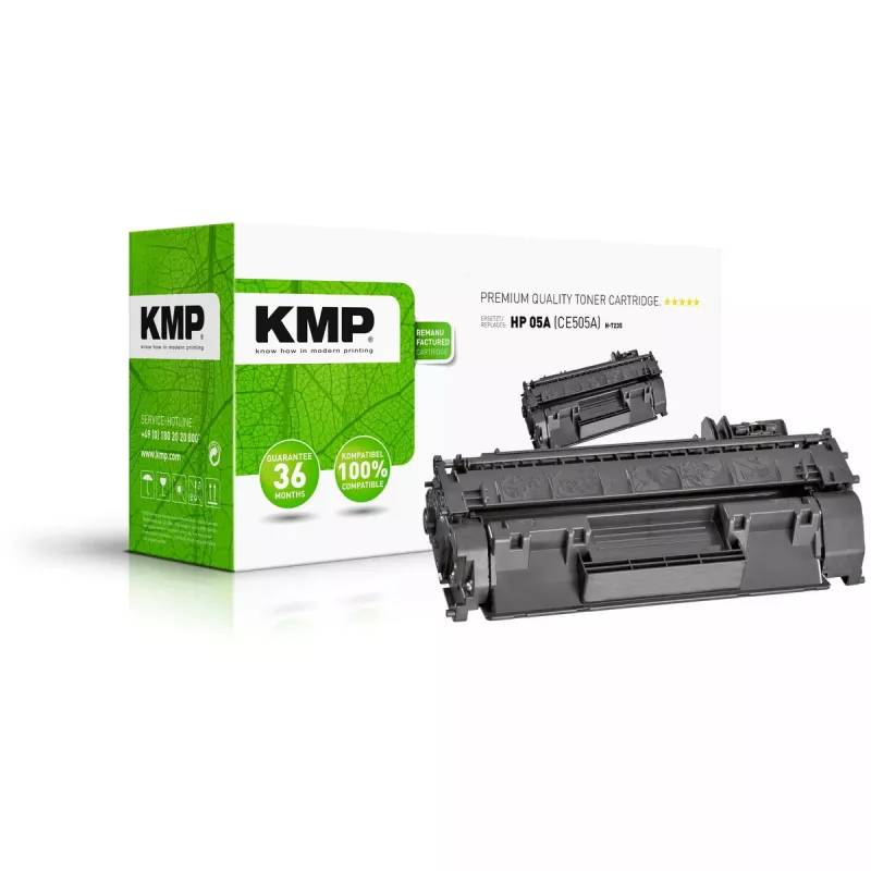 Toner KMP HP CE505A juodas 2300 puslapių