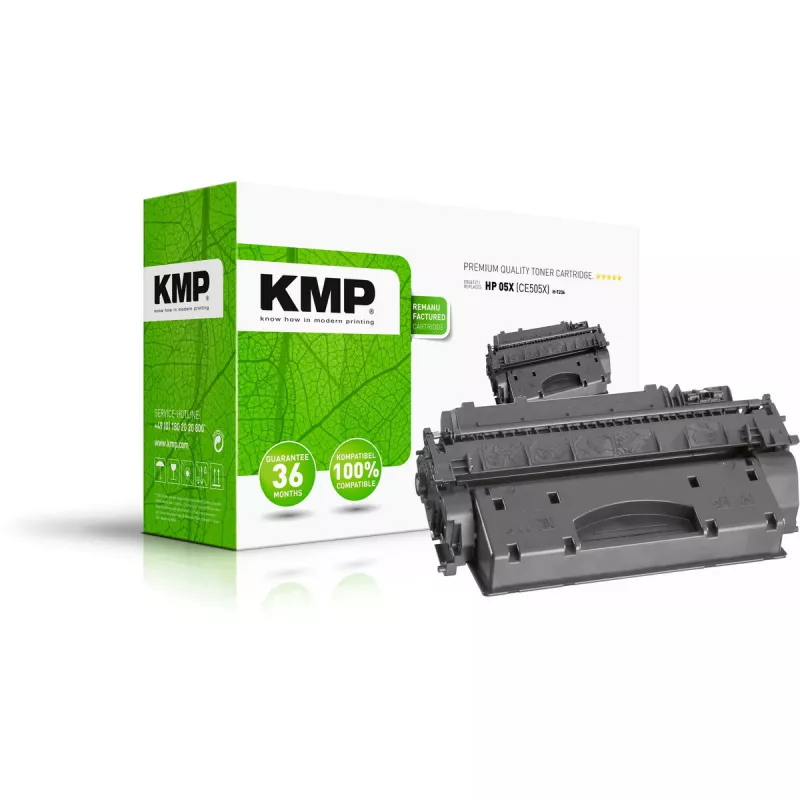 Toner KMP HP CE505X juodas 6500 puslapių