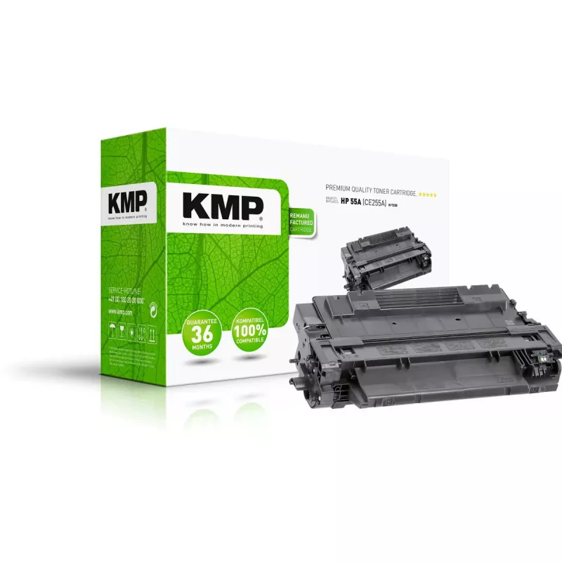 Toner KMP Printtechnik AG HP CE255X sud. 1222 psl. juodas