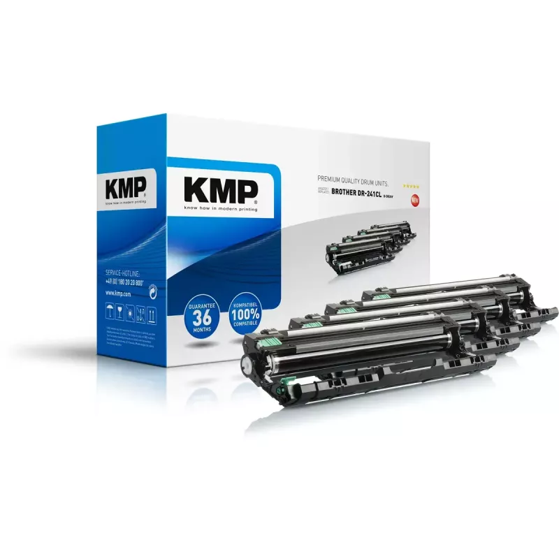 tonerio kasetė KMP B-DR26V 3 vnt. Juoda