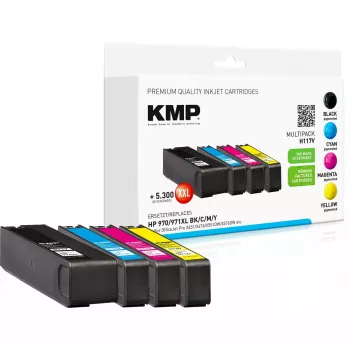Cartridge KMP HP 970/971XL Multipack Juoda