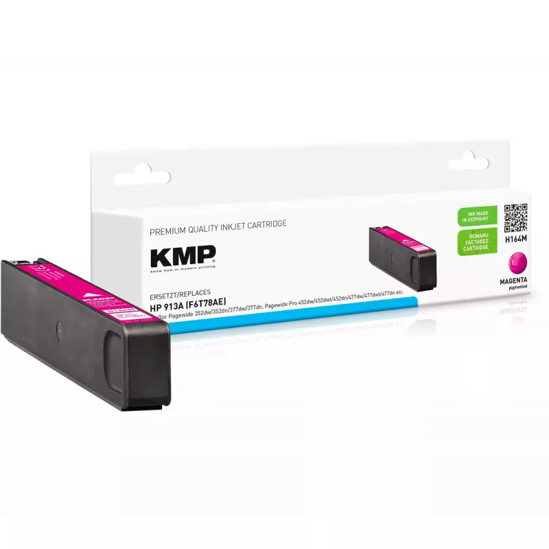 Kasetė KMP HP 913A (F6T78AE) purpurinė