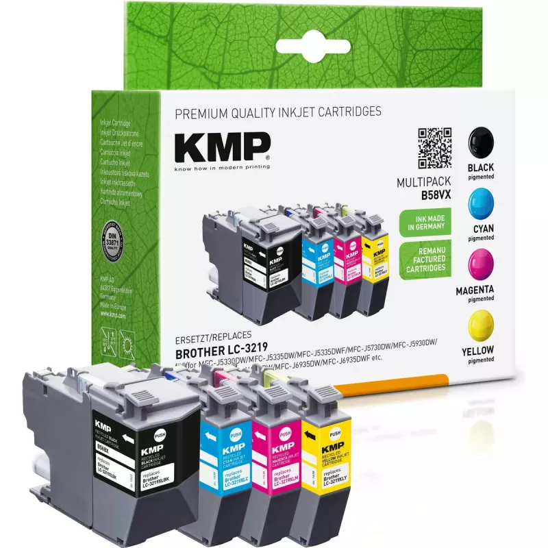 Kasetė KMP Brother LC3219VALDR Multip. Juoda