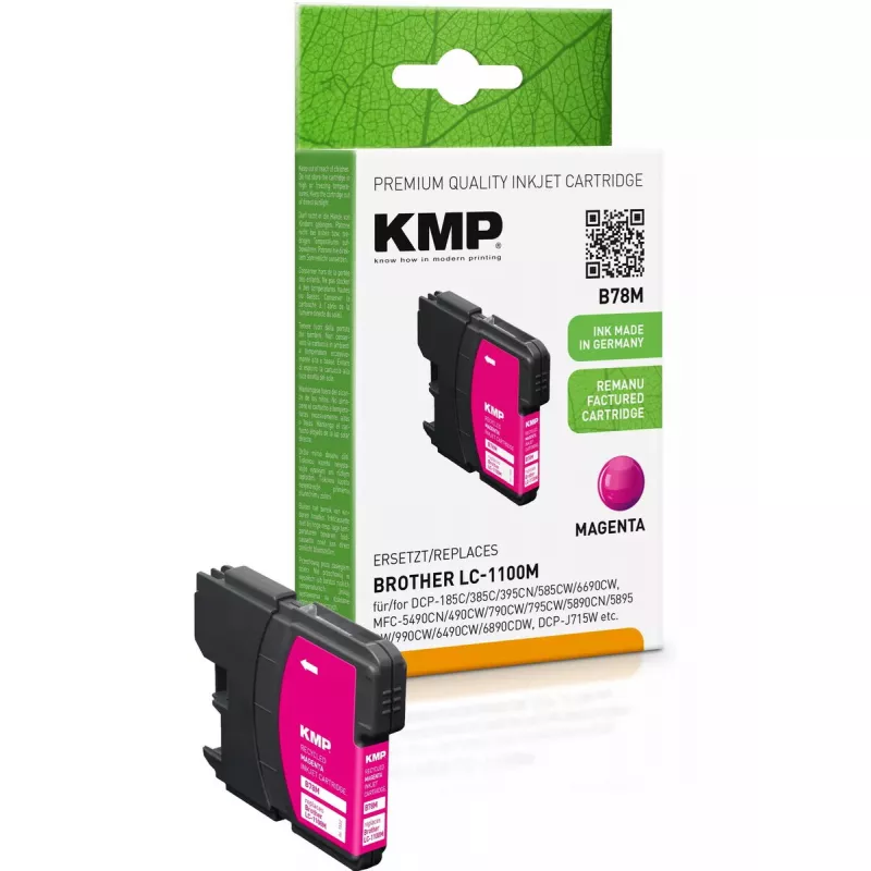 KMP Brother LC-1100M kasetė, purpurinė