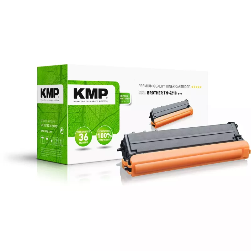 Toner KMP Brother TN-421C 1800 psl. žydra