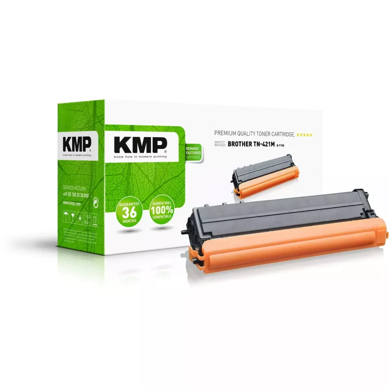 Toner KMP Brother TN-421M 1800 puslapiai purpurinė