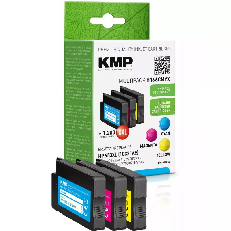 Kasetė KMP 953XL (1CC21AE) 2000 psl. kelių vnt. S Hybrid-Chip