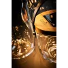 Stalinė lempa Krinner LUMIX Deco Glass Basic LED Skaidri Bambukas Stiklas