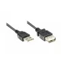 USB laidas Alcasa 2511-OF5S USB 2.0 5 m juodas