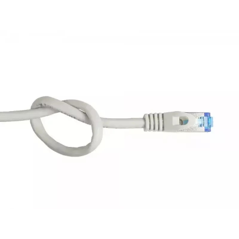 Tinklo kabelis Alcasa 8060-SF150 Pilkas 15m Cat6a S/FTP