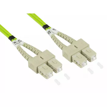 Šviesolaidinis kabelis Alcasa LW-805SC5 5 m SC Green