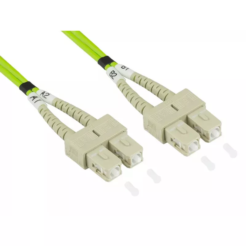 Šviesolaidinis kabelis Alcasa LW-805SC5 5 m SC Green