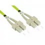 Šviesolaidinis kabelis Alcasa LW-805SC5 5 m SC Green