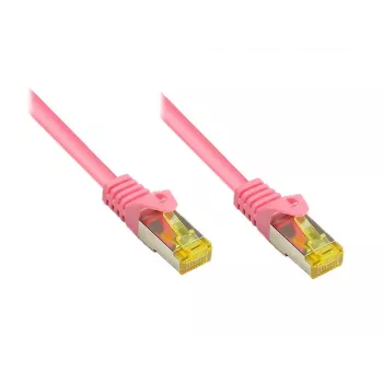 Tinklo kabelis Alcasa 30m RJ-45 Cat7 Magenta S/FTP