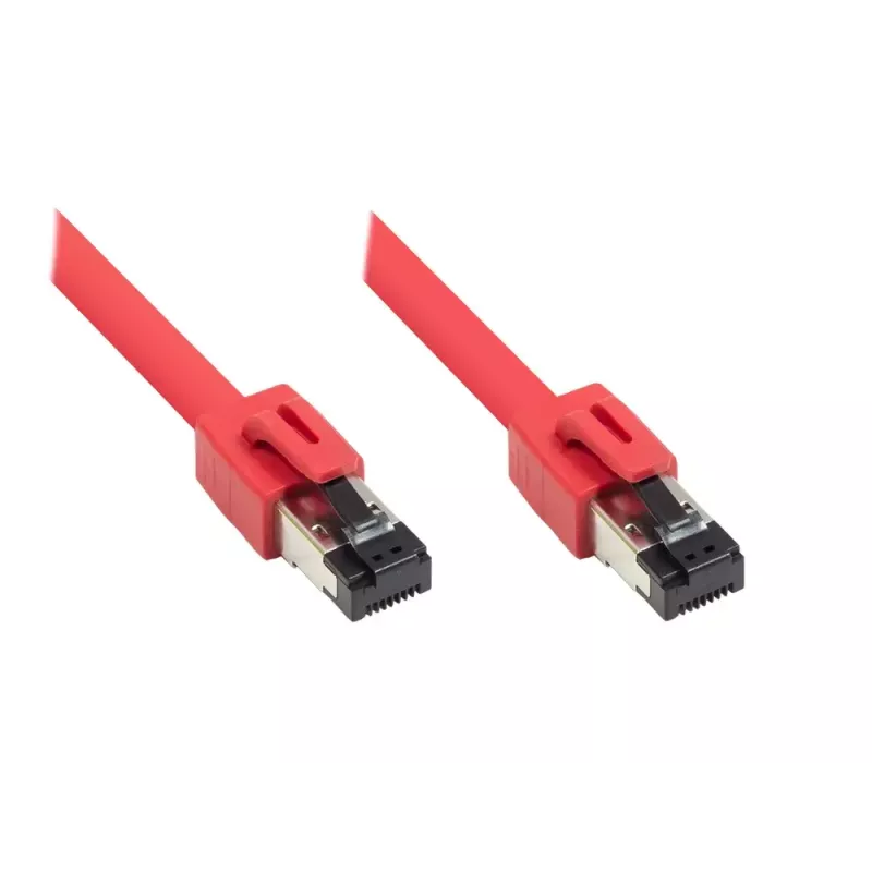 Tinklo kabelis Alcasa 8080-150R Raudonas 15 m Cat8.1 S/FTP