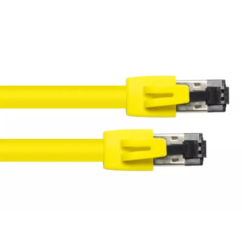 Tinklo kabelis Alcasa 8080-150Y Geltonas 15m Cat8.1 S/FTP