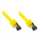 Tinklo kabelis Alcasa 8080-150Y Geltonas 15m Cat8.1 S/FTP