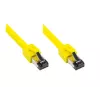 Tinklo kabelis Alcasa 8080-200Y Geltonas 20m Cat8.1 S/FTP