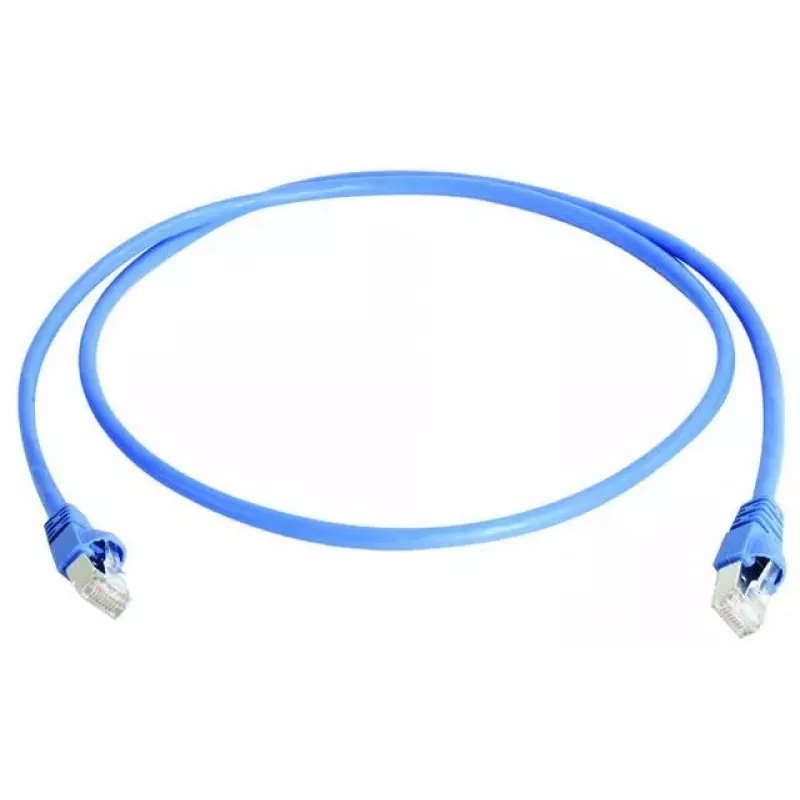 Tinklo kabelis Telegärtner MP8 FS 600 LSZH-7,5 mėlynas 7,5 m