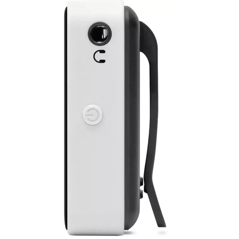 Nešiojamasis radijo imtuvas TECHNISAT DIGITRADIO mobil 2 — DAB+ / FM, OLED 0,91 colio, 3,5 mm, USB-C, ličio jonų 500 mAh, juoda / balta