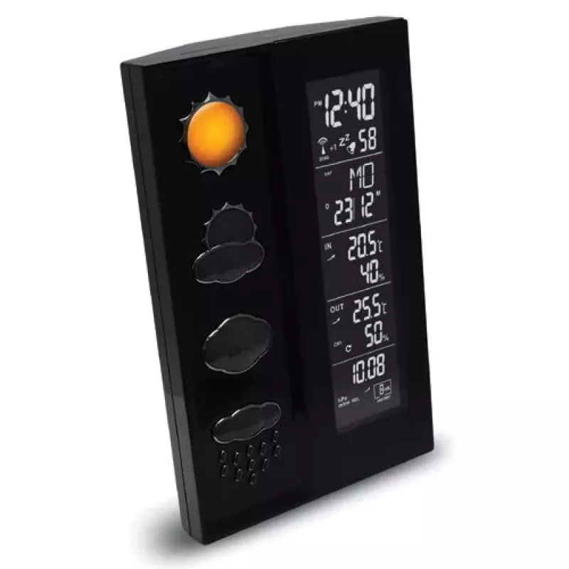 Skaitmeninė orų stotelė Technoline WS 6650 Juoda