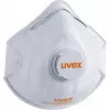 Respiratorinė kaukė UVEX silv-Air class.2210 FFP2, 3 sluoksnių apsauga