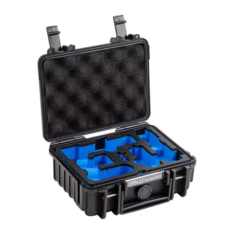 Apsauginis dėklas b&w cases 500, skirtas DJI Osmo Pocket 3 Creator Combo — juodas