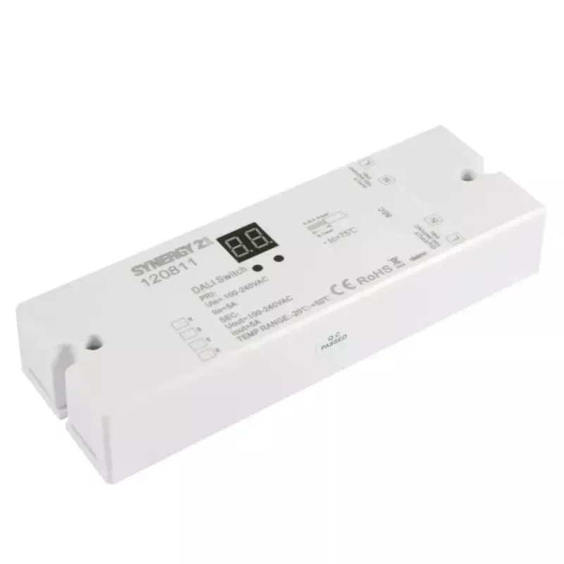 Išmaniųjų namų šviesos valdiklis Synergy 21 S21-LED-SR000056 Baltas IP20 500W