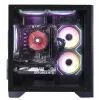 PC darbo stotis Hyrican PCK07796 — AMD Ryzen 7 5700X, 16 GB DDR4, 1 TB SSD, NVIDIA GeForce RTX 5060 Ti, Windows 11 Home, juoda