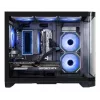 Kompiuterinė darbo stotis Hyrican PCK07804 — AMD Ryzen 7 5700X, 16 GB DDR4, 1 TB SSD, NVIDIA GeForce RTX 5070, Windows 11 Home, 750 W, juoda