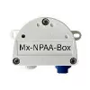 Tinklo jungčių dėžutė MOBOTIX Mx-F-NPAA, pilka, vientisas lauko korpusas, skirtas PoE+ adapteriams / injektoriams