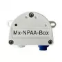 Tinklo jungčių dėžutė MOBOTIX Mx-F-NPAA, pilka, vientisas lauko korpusas, skirtas PoE+ adapteriams / injektoriams
