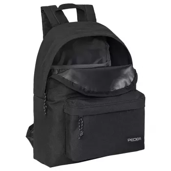 Kuprinė PEDEA Style 33,8 cm (13,3 col.) įrenginiams, juoda, 1 priekinė kišenė, nešimo rankena, peties diržas