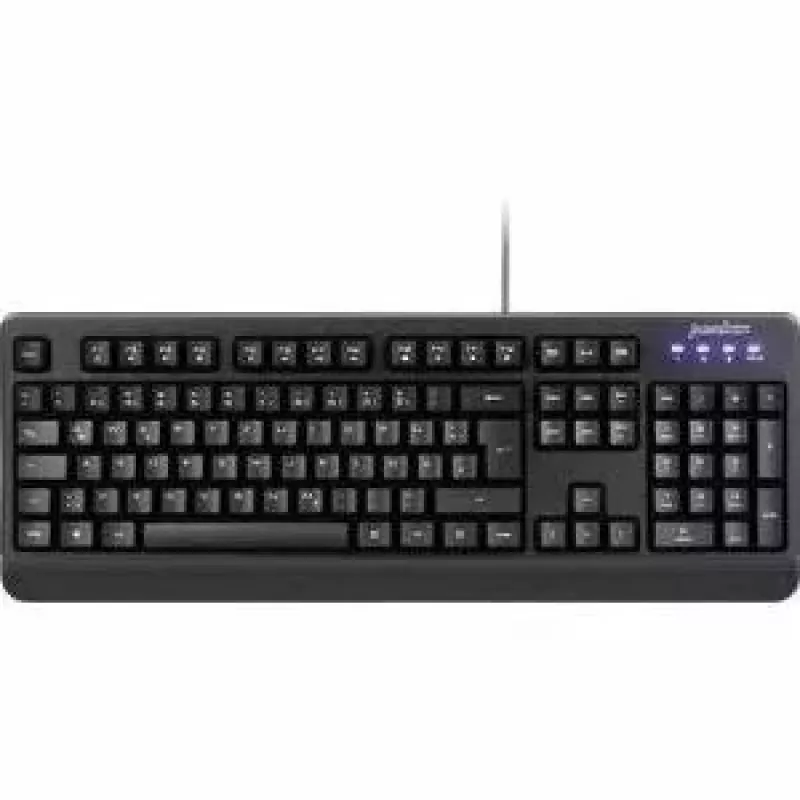 Klaviatūra Perixx PERIBOARD-517 USB membraninė QZERTY balta
