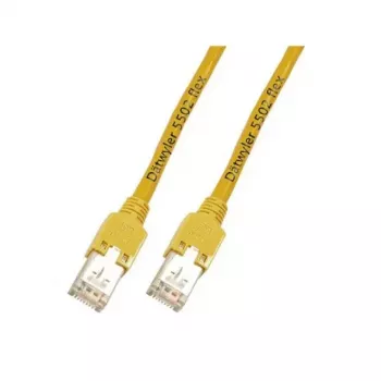 Tinklo kabelis EFB Elektronik RJ45 S/UTP Cat5e RJ-45 RJ-45 10 m Geltonas