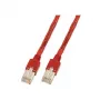 Tinklo kabelis EFB Elektronik RJ45 S/UTP Cat5e RJ-45 RJ-45 3 m raudonas