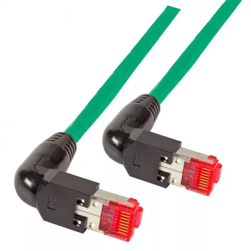 Tinklo kabelis EFB Elektronik K4137GN.1.5 RJ-45 Cat6a 1,5 m žalias