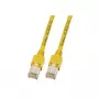 Tinklo kabelis EFB Elektronik K8015.0,50 RJ-45 Cat5e 0,5 m Geltonas