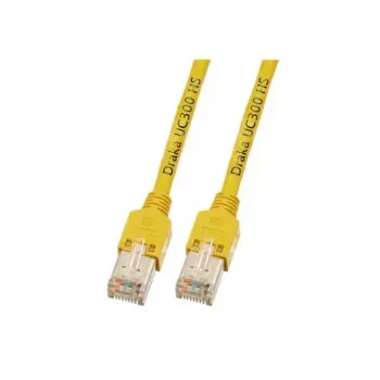 Tinklo kabelis EFB Elektronik K8015.5 RJ-45 Cat5e 5 m geltonas