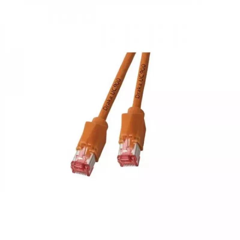 Tinklo kabelis EFB Elektronik K8056.2 RJ-45 Cat6a 2 m oranžinis