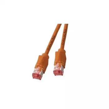 Tinklo kabelis EFB Elektronik S/FTP RJ-45 Cat.6A oranžinis 7,5 m