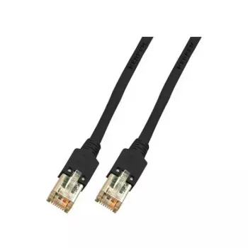 Tinklo kabelis EFB Elektronik K8072.1 RJ-45 Cat5e 1 m Juodas