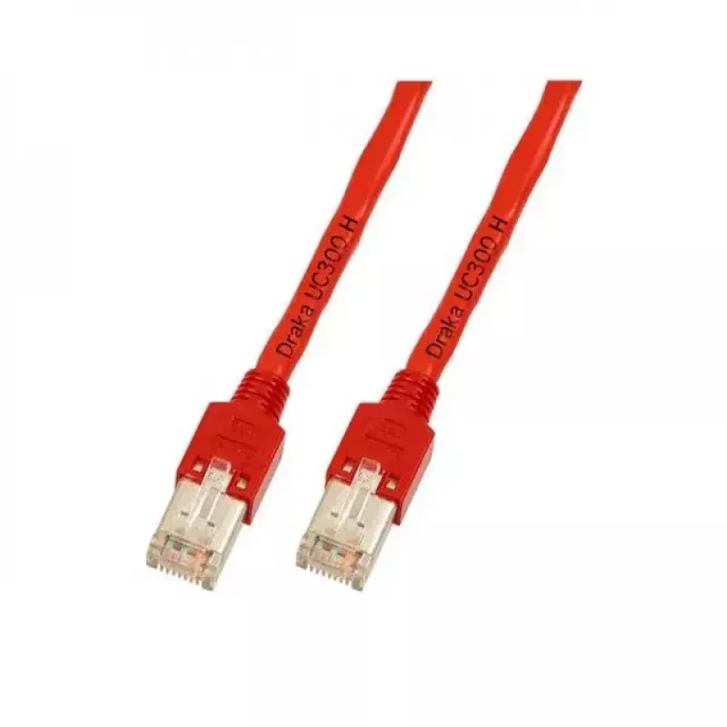 Tinklo kabelis EFB Elektronik Cat.5e RJ-45 raudonas 3 m