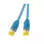 Tinklo kabelis EFB Elektronik K8580BL.2 RJ-45 Cat6a 2m Mėlynas