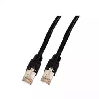 Tinklo kabelis EFB Elektronik K8705.0,50 RJ-45 Cat5e 0,5 m juodas