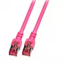 Tinklo kabelis EFB Elektronik K5519.30 RJ-45 Cat6 30 m purpurinis