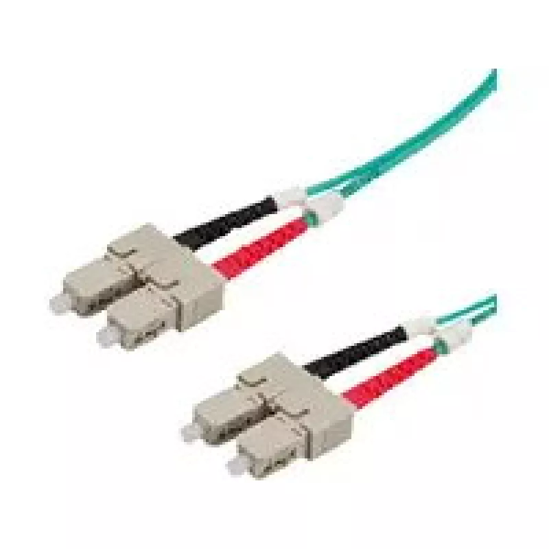 Optical Fibre kabelis INTELLINET ROLINE LWL 50/125µm OM3 SC–SC 5m Green