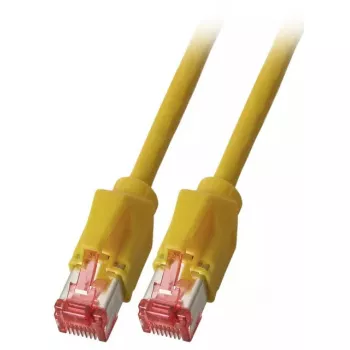 Tinklo kabelis EFB Elektronik K8708GE.1 RJ-45 Cat6e 1 m geltonas