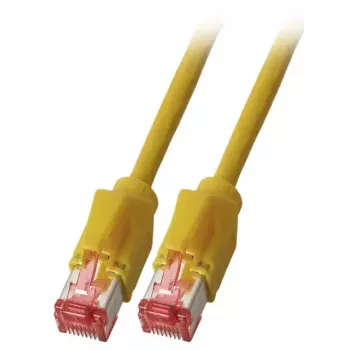 Tinklo kabelis EFB Elektronik K8708GE.7,5 RJ-45 Cat6a 7,5 m Geltonas
