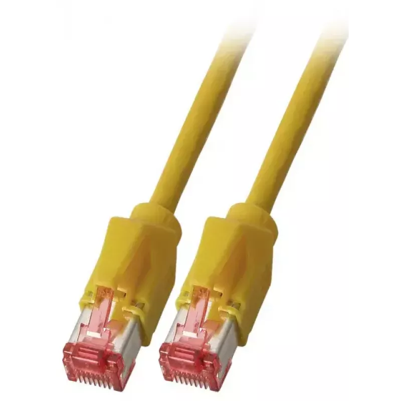 Tinklo kabelis EFB Elektronik K8708GE.7,5 RJ-45 Cat6a 7,5 m Geltonas